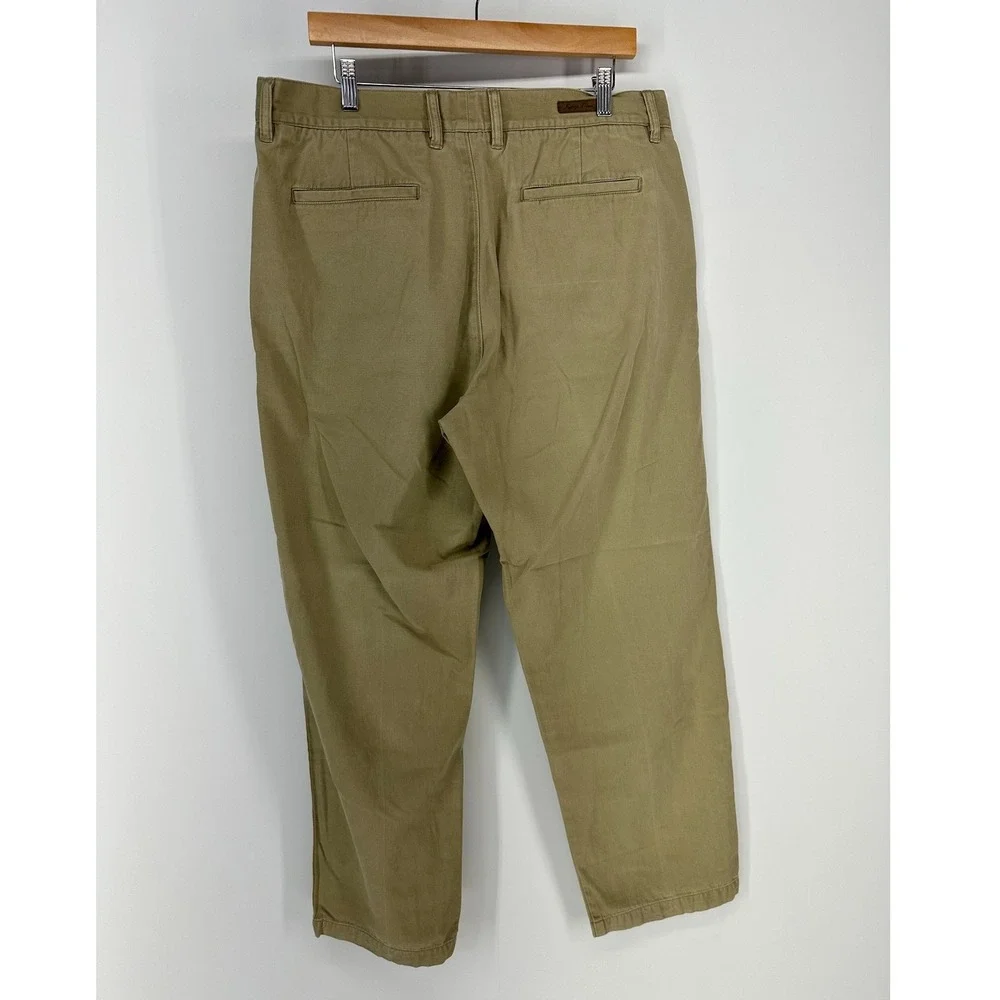 Indigo Palms Chino Pants Mens 36x30 Khaki Tan Straight Leg Casual Trousers SEO